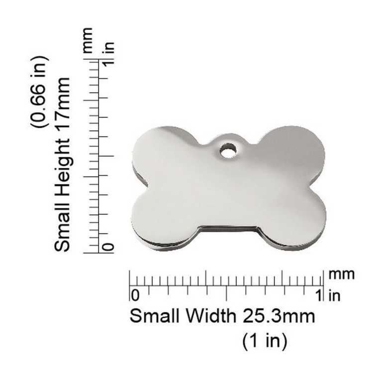 Dimensioni de la médaille Red Dingo 8BN-Small