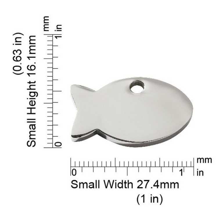 Dimensioni de la médaille Red Dingo 8FI-Small