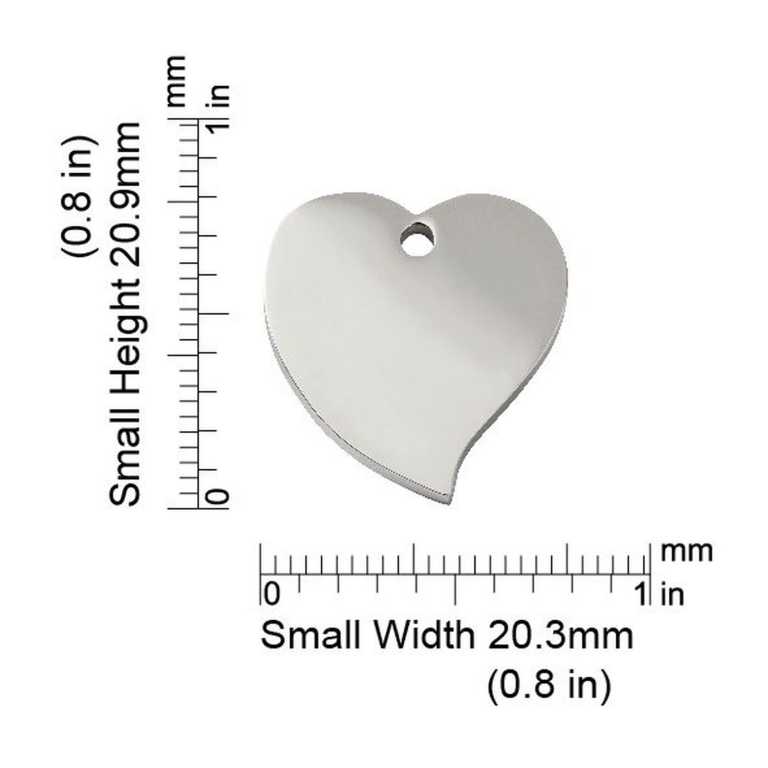 Dimensioni de la médaille Red Dingo 8HT-Small